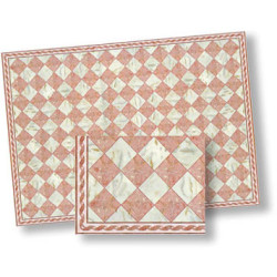 Faux Marble Tiles, 6pc