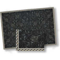 Faux Marble Tiles, 6pc