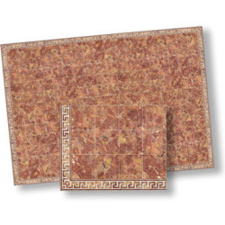 Faux Marble Tiles, 6pc