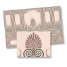 Deco Wall Panel Section, 4pc