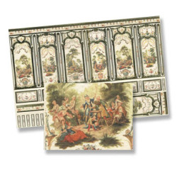 Deco Wall Panel Section, 4pc