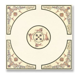 Ceiling Mosaic Panel, 4pc