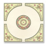 Ceiling Mosaic Panel, 4pc