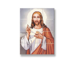 Picture Mosaic Tile Sheet, 10pc