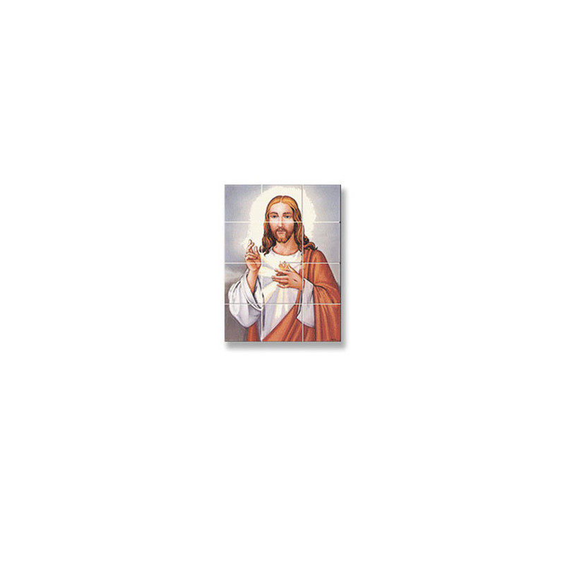 Picture Mosaic Tile Sheet, 10pc