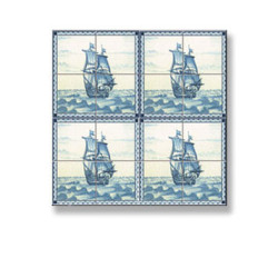 Picture Mosaic Tile Sheet, 10pc