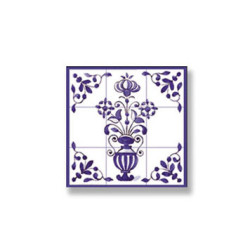Picture Mosaic Tile Sheet, 10pc