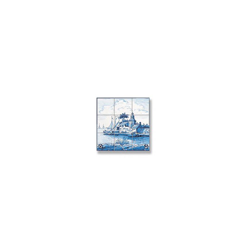 Picture Mosaic Tile Sheet, 10pc