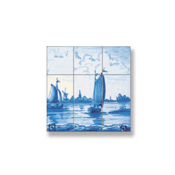 Picture Mosaic Tile Sheet, 10pc