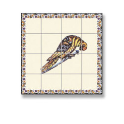 Picture Mosaic Tile Sheet, 10pc