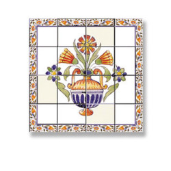 Picture Mosaic Tile Sheet, 10pc