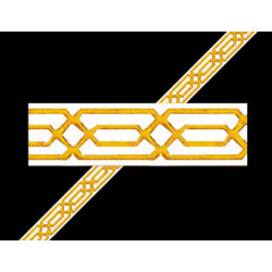 Gilded Ceiling/Wall Moldin, 6pc