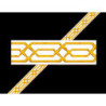 Gilded Ceiling/Wall Moldin, 6pc