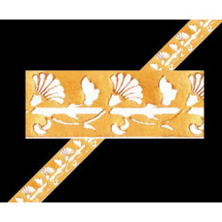Gilded Ceiling/Wall Moldin, 6pc
