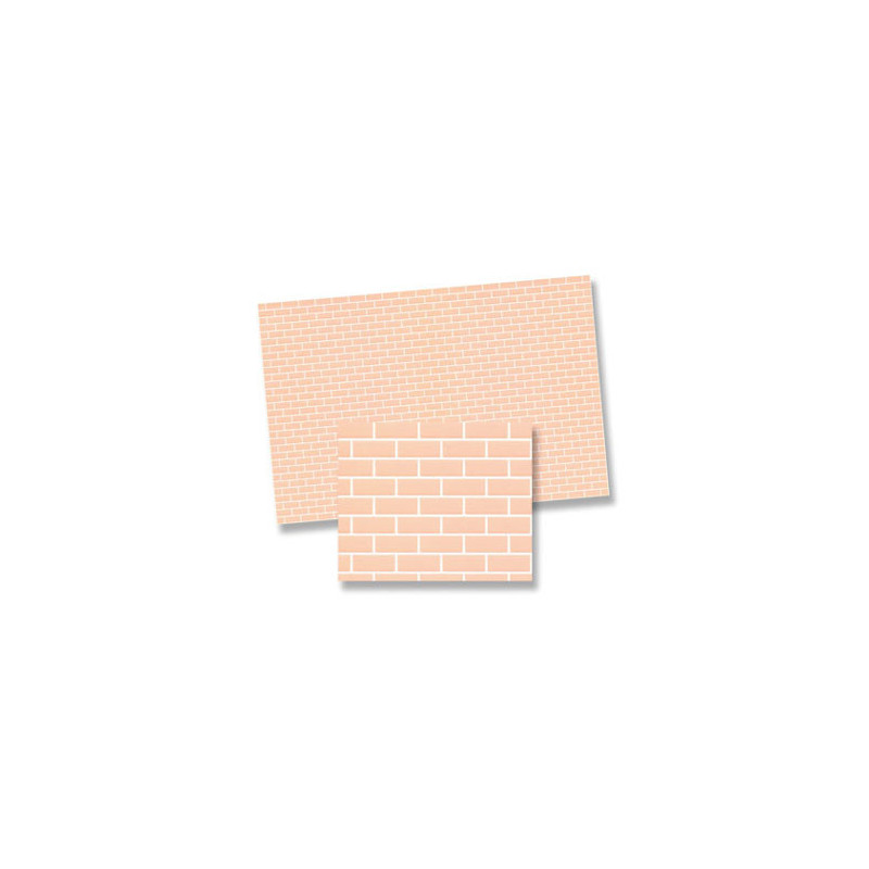 Pink Brick Material, 4pc