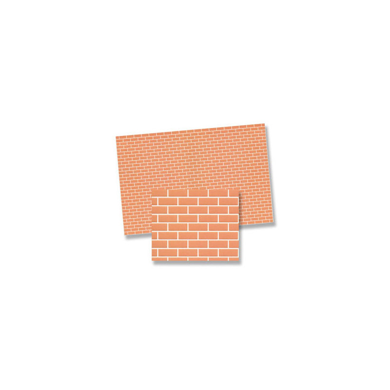 Rose Brick Material, 4pc
