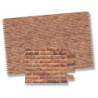 Brick Wall Material, 4pc