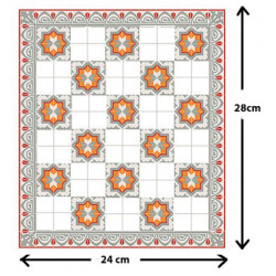 Floor Tiles Kit 9-1/2 X 11