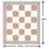 Floor Tiles Kit 9-1/2 X 11
