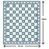 Floor Tiles Kit 9-1/2 X 11