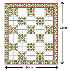 Floor Tiles Kit 9-1/2 X 11