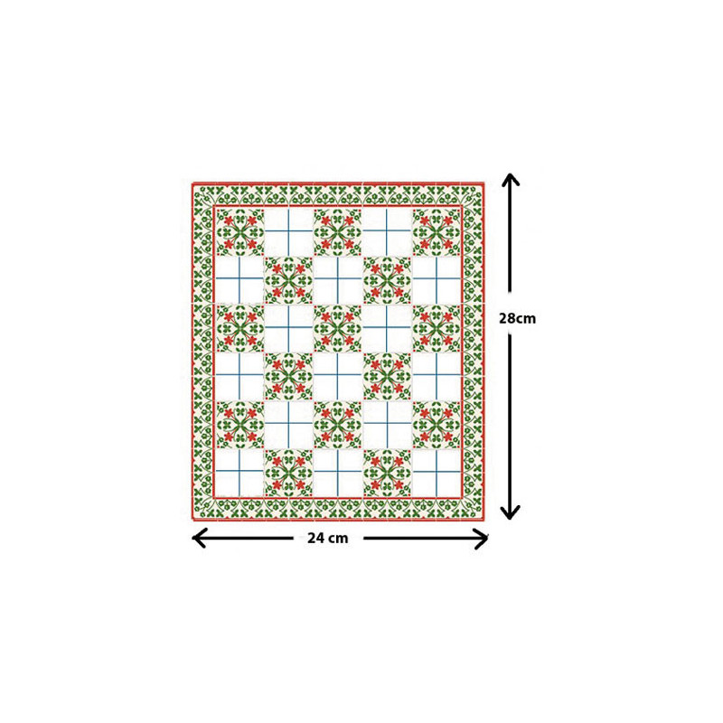 Floor Tiles Kit 9-1/2 X 11