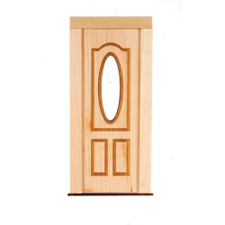 Oval Cut Out Door