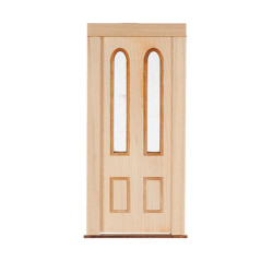 2 Glass Cut Outs Door