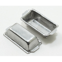 2 Aluminum Bread Pans
