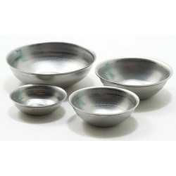 4 Aluminum Mixing Bowls