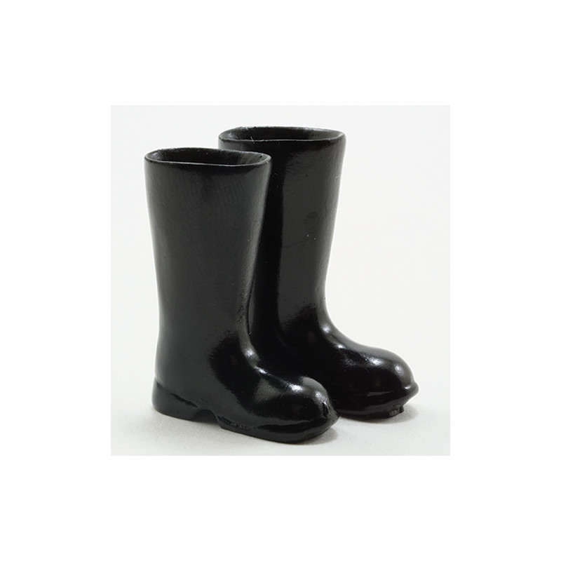Black Rubber Boots