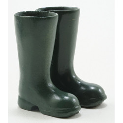 Green Rubber Boots