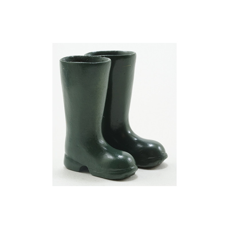 Green Rubber Boots