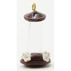 Dark Red Hummingbird Feeder
