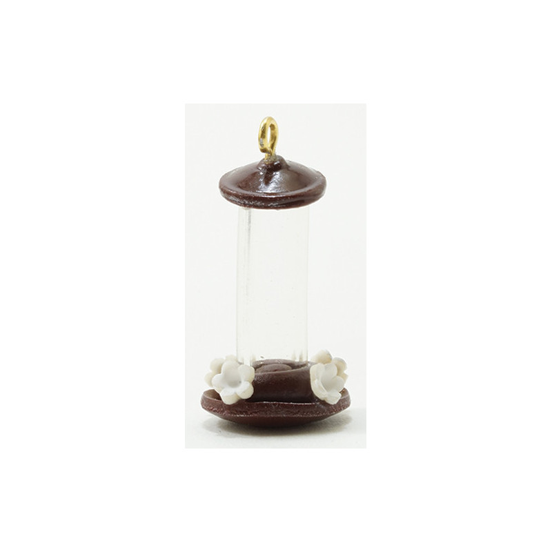 Dark Red Hummingbird Feeder