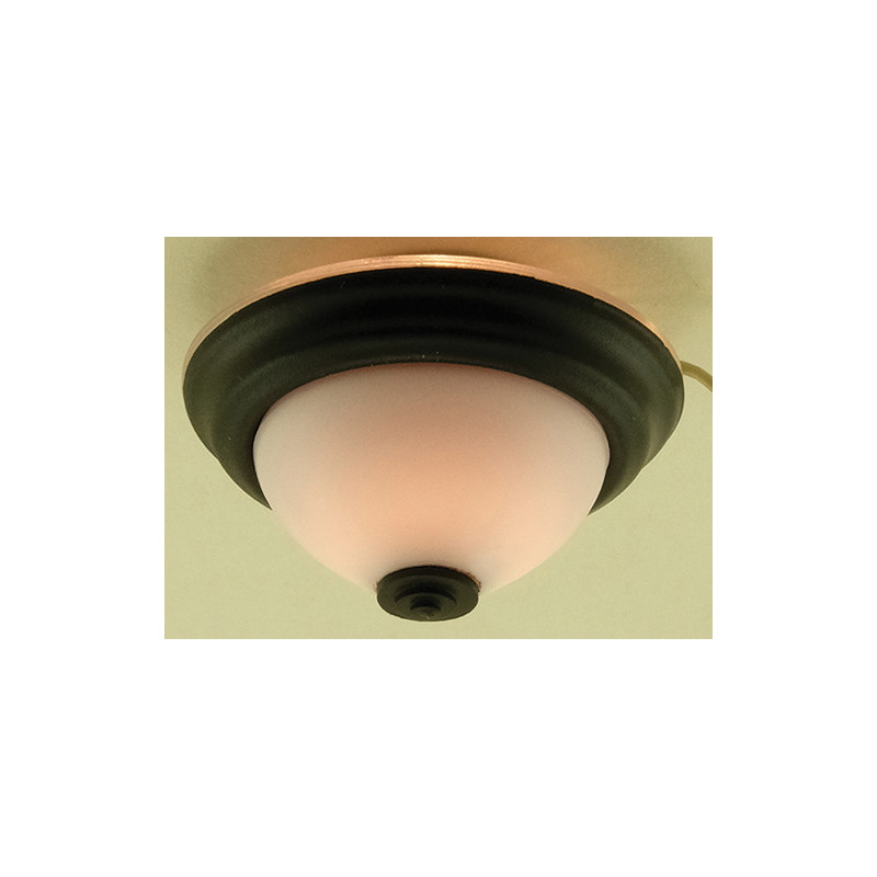 Black and White Ceiling Light