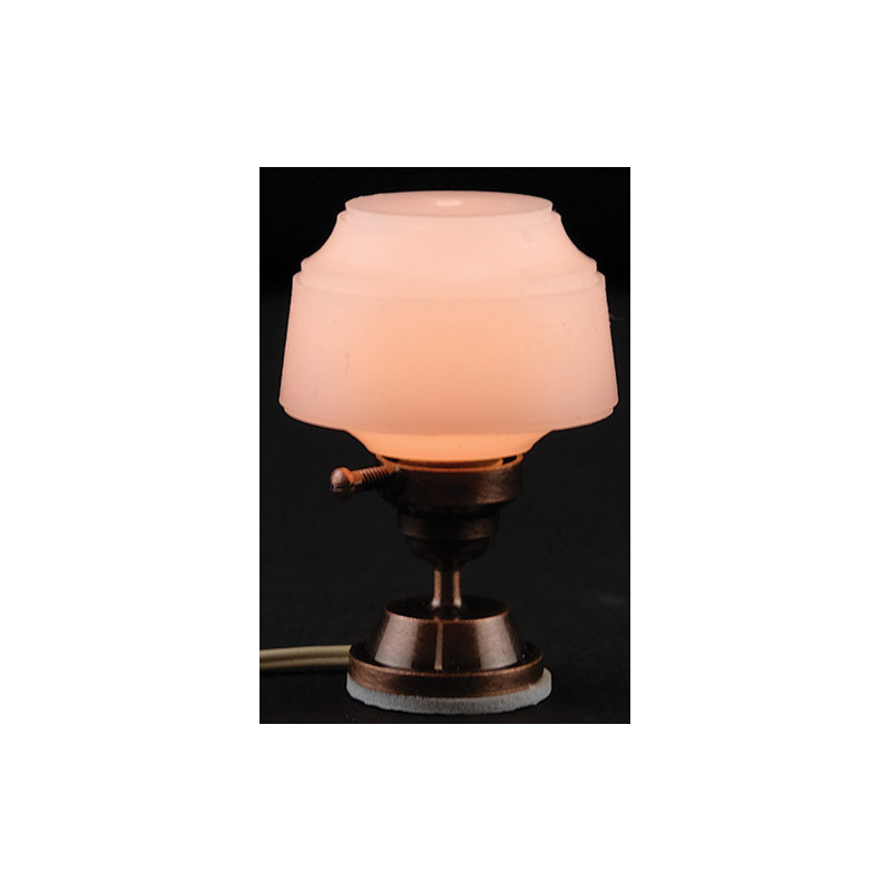 Bronze & White Ceiling Light