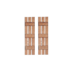 Shutters - Slats, 1 pair