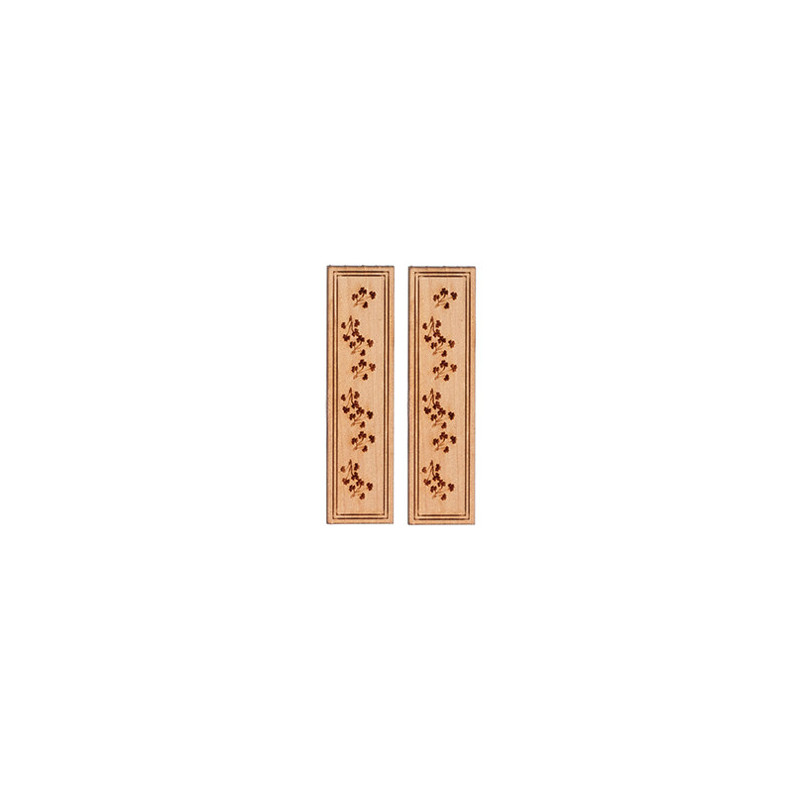 Shutters, Flowers, 1 Set