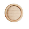 Gable Vent Window, Plain Trim