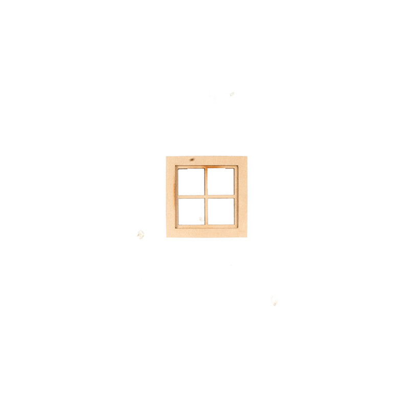 4 Pane Flat Trim Square Window
