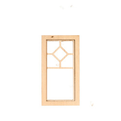 Single Window, Center Diamond