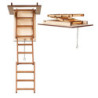 Folding Attic Stairs with Treads