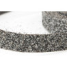 Salt & Pepper Square Asphalt Shingles, Half Scale