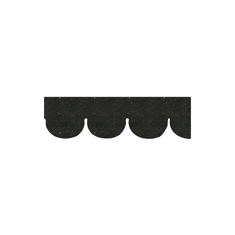Plain Fishscale Asphalt Shingles, 157 Square Inch