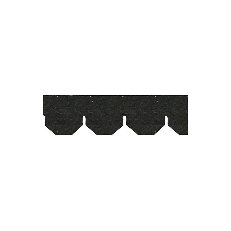 Plain Hexagon Asphalt Shingles, 157 Square Inches
