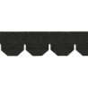Plain Hexagon Asphalt Shingles, 157 Square Inches