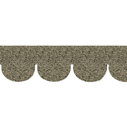 Frost Fishscale Asphalt Shingles, 157 Square Inch