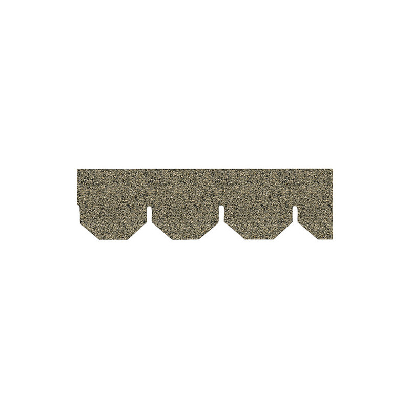 Frost Hexagon Asphalt Shingles, 157 Square Inches
