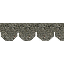 Grayblend Hexagon Asphalt Shingles, 157 Square In
